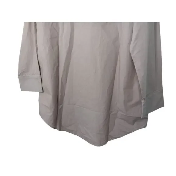 New SKIMS Cotton Poplin Sleep Shirt Dress Oversized SZ XXS-M
